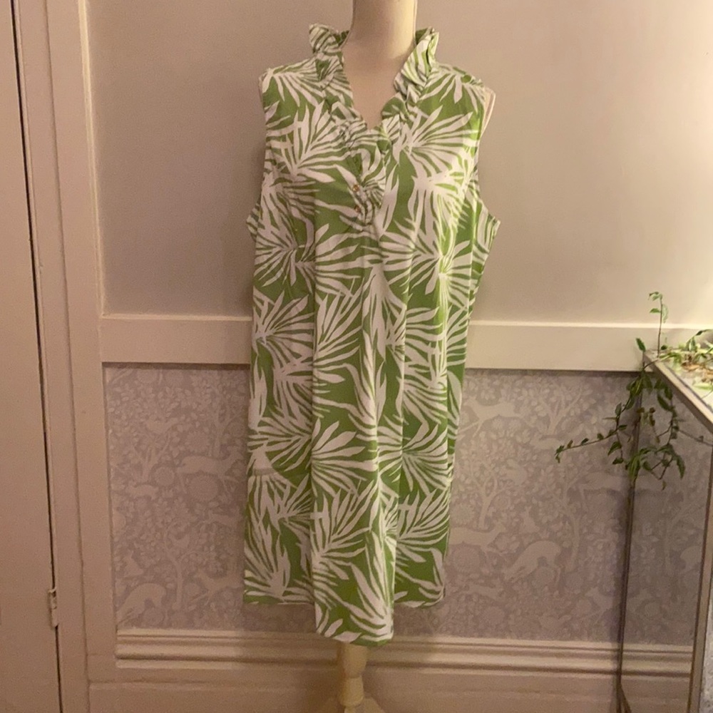 Tropical inspired lightweight dress